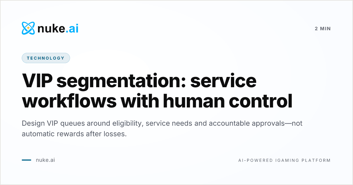 Autonomous VIPs: Automating High-Roller Segmentation | nuke.ai